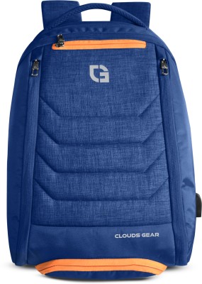 CLOUDS GEAR Xperia Laptop Backpack 34 L Laptop Backpack(Blue)