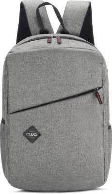 Cluci with Separate Compartment for 16-inch Laptop Durable Polyester Material 30 L Laptop Backpack(Grey)