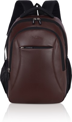 Woons Stylish Bag Backpack School bags Boys Girls/Office School/College Bag Waterproof School Bag(Brown, 35 L)