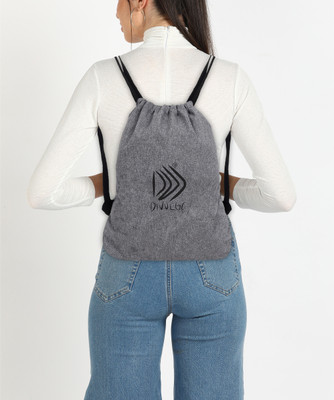 divulge FK-New - either grey drawst_10 18 L Backpack(Grey)
