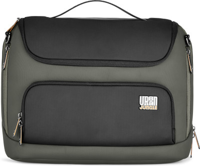 Urban Jungle CityStride Laptop Satchel-Olive 13 L Backpack(Grey)