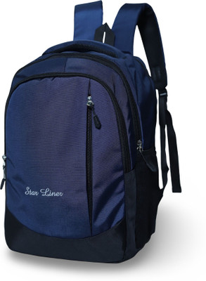 Starliner Peak Water-Resistant Backpack for Daily Use College Office Study and Travel 30 L Laptop Backpack(Blue, Black)