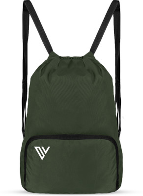 divulge Maxin Backpack Meteor Drawstring Bag PUNCH Daypack, Drawstring bag, Sport Bag 19 L Backpack(Green)