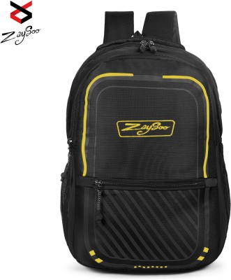 zaysoo With Boxy Designed Style- Black 30 L Laptop Backpack(Black)