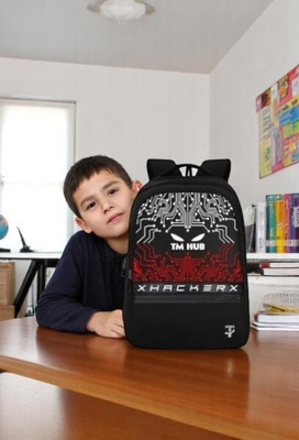 Minicraft THE HACKER Edition Bag with 2 Secret Pockets, Laptop Backpack, Black 30 L Laptop Backpack(Black)