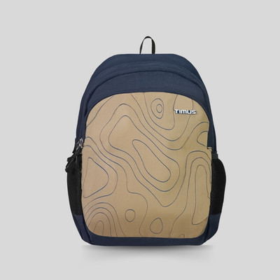 Timus Chile Everyday waterproof Multipurpose Casual Backpack With Laptop compartment. 23 L Backpack(Beige)