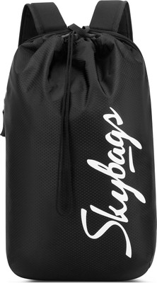 SKYBAGS String 15L Casual Backpack with Drawstring Compartment - Black 15 L Backpack(Pink)