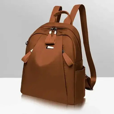 ACOME Stylish backpacks for women latest college/School bags for girls Small 15 L Backpack(Tan)
