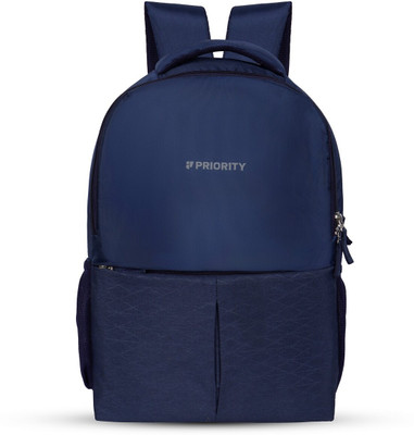 Priority Polyester 18 inch Apex 001 Color Block Laptop 30 L Laptop Backpack(Black)