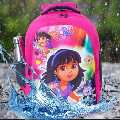 bayo Dora 35 L 1st/2nd/3rd/4th & 5th class school Bag for Boys & Girls Waterproof School Bag(Pink, 35 L)