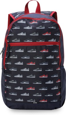 PUMA Cat Backpack v2 19.35 L Laptop Backpack(Blue, Red)