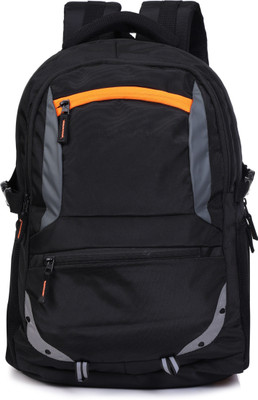 TSH black backpack 001 35 L Laptop Backpack(Black)