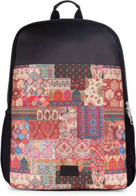 ZOUK Kutch Gamthi Statement Backpack 16.9 L Laptop Backpack(Multicolor)