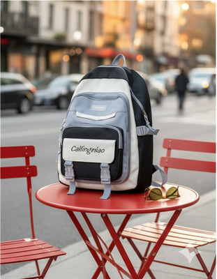 Highness Medium 40 L Laptop Backpack Student Backpack For School, Collage and Travel, 17 40 L Backpack(Black)