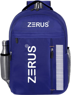 ZERUS Stylish Durable & Spacious Laptop Bag for Office College & School Bag 35 L Laptop Backpack(Blue)