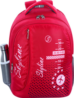 SKYLINE 40 L Laptop Backpack Travel Office/College/School Bag For Men and Women 40 L Backpack(Red)