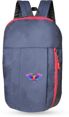 Cp Bigbasket EagleShadow-NavyBlue-RedZip_21 12 L Backpack(Blue, Red)