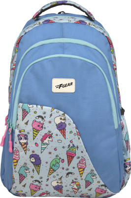 F Gear Haven IceBlue Waffle 22 L Backpack(Blue)