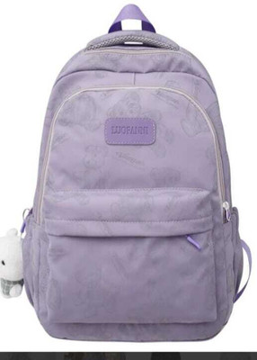 WALSON Laptop Backpack Bear Face Printed Casual Backpack for College & Office 30 L Backpack(Blue)