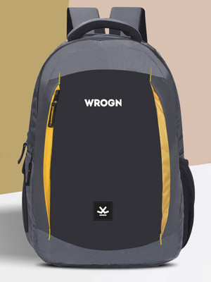WROGN Sage Runner Unisex 32 L Laptop Backpack(Grey, Black)