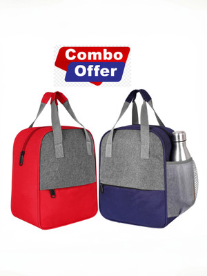 ELONONE 777-COMBO RED AND LUNCH BAG 7 L Backpack(Multicolor)