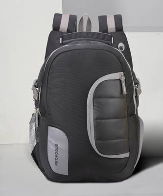 Large 45 L Laptop Backpack JERSEY  (Black)