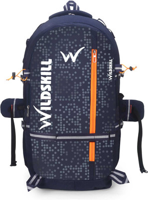 WILDSKILL cyan Backpack School College & Travel Bag with Front Zipper Pocket ( SMALL BAG) 30 L Backpack(Multicolor)