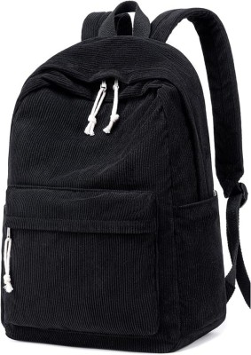 Fumuzza New bag trendy for college girls and women 25 L Backpack(Black)