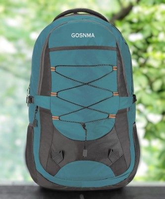 GOSNMA For Men And Women, Office, Business,Tracking Casual Use (1002) 55 L Laptop Backpack(Blue, Grey)