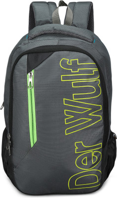 DER WULF FIRE 20 L Laptop Backpack(Grey)