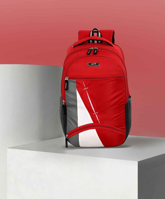 SKYFA FASHION Medium 30 L Laptop Backpack 30L Laptop Backpack Medium Backpack (Red) 30 L Laptop Backpack(Red)