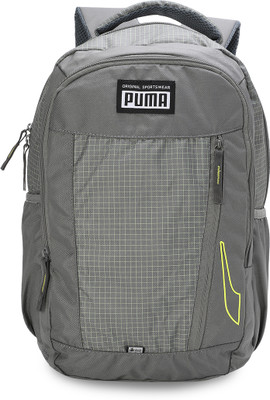 PUMA AOP Backpack V2 24.288 L Laptop Backpack(Grey)