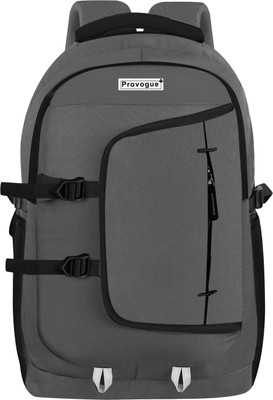 PROVOGUE PLUS Waterproof ASHPER Unisex School Bag With Flap Designer Pen Pocket 40 L Backpack(Grey)
