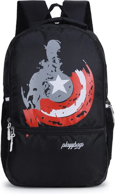 PLAYYBAGS Large 30 L Laptop Backpack Large 35 L Laptop Bag neu| Backpack | Unisex 25 L Laptop Backpack(Black)