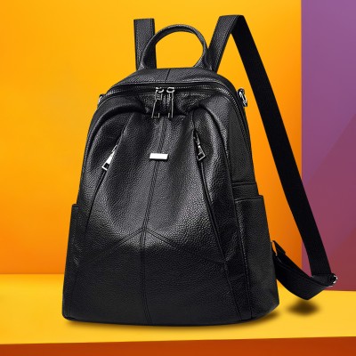 venomo Cute Style Female Student Waterproof School Backpack 20 L Backpack(Black)