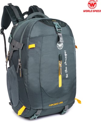 World Speed Classic Travel Luggage Shoulder Laptop Business Hammer Backpack For Unisex 45 L Laptop Backpack(Grey)