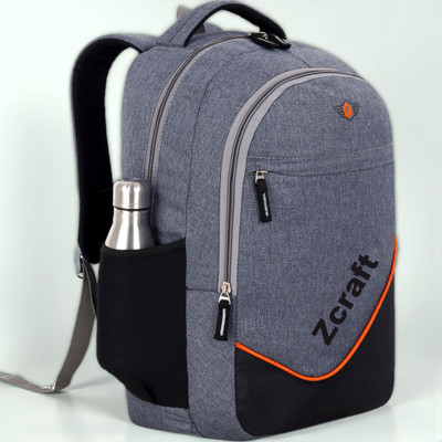 Softmax Large 35 L Laptop Backpack Laptop Water Resistant Waterproof School Bag 35 L Backpack(Grey)
