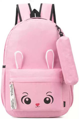 HouseOfCommon Women and Men Backpack 15 L Backpack(Pink)