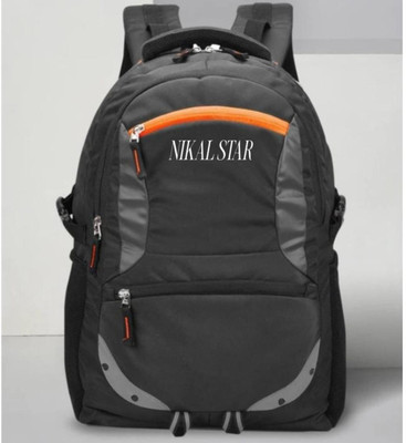 Nikal Star Multipurpose Backpack – Stylish, Durable & Spacious Travel Bag for Men & Women 35 L Laptop Backpack(Black)