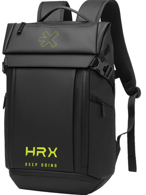 HRX by Hrithik Roshan Keep Going Unisex Bag with both Shoe and 180 degree Volt Pocket 40 L Laptop Backpack(Black)