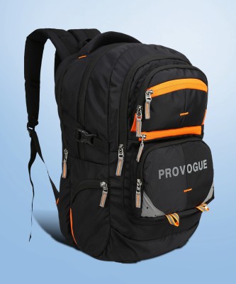 PROVOGUE Unisex bag with rain cover Laptop/Office/School/College/Business-35.5L-B 35.5 L Backpack(Black)