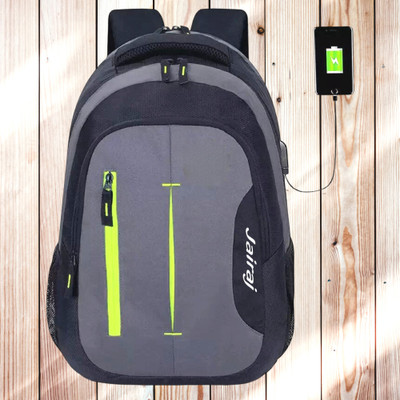HouseOfCommon backpack bag laptop bag school backpag(18.4*14) 37.1 L Laptop Backpack(Black)