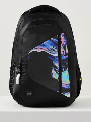 Wildcraft Graphic Printed Backpack 23 L Backpack(Black)