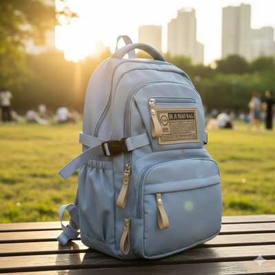 arisen Large 40 L Laptop Backpack Laptop Medium Waterproof Schoo/College Bag 40 L Backpack(Blue)