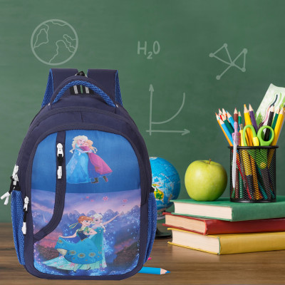Dcmr School Backpack Princes Character Printed School Bags Lightweight Multicolor 25 L Backpack(Blue)