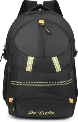 Da Tasche CHAIN 35L BLK 35 L Laptop Backpack(Black)