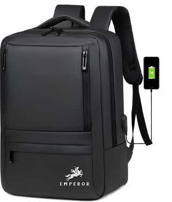 Emperor Multi-purpose Bag with USB charging Port Laptop, office, college bag 34 L Backpack(Black)