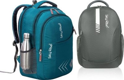 SKY RISE backpack26 30 L Backpack(Grey, Blue)