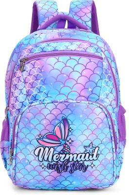 True Human Lightweight,Stylish,Trendy Backpacks / Bags for Girls School Bag(Purple, 28 L)