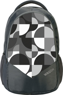 WROGN spacy unisex backpack fits upto 16 Inches/college bag/school bag 40 L Laptop Backpack(Grey)